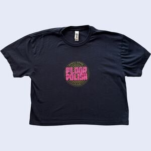 Ideal T by Next Level cropped graphic tee Floor Polish Tucson Y2K